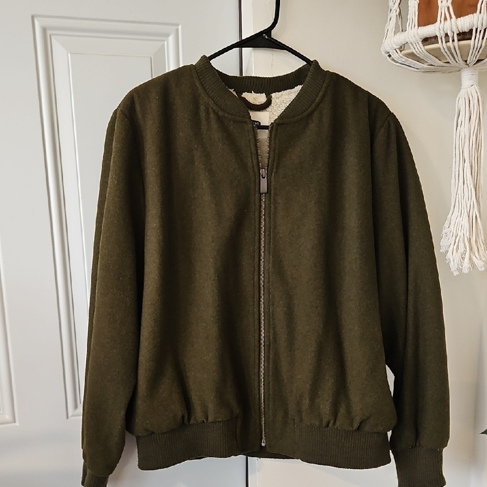 Olive Green Men's Sweater